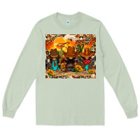 Matcha western gnomies Long Sleeve Tee - FaDigitalArtStudio
