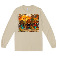Mushroom western gnomies Long Sleeve Tee - FaDigitalArtStudio