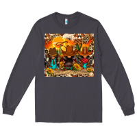 Smoke western gnomies Long Sleeve Tee - FaDigitalArtStudio