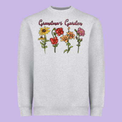 Heavyweight Sweatshirt grandma's garden