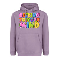 Lavender be kind to your mind Heavyweight Hoodie - NancyCooperArtShop