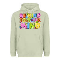 Matcha be kind to your mind Heavyweight Hoodie - NancyCooperArtShop