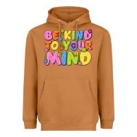Meerkat be kind to your mind Heavyweight Hoodie - NancyCooperArtShop