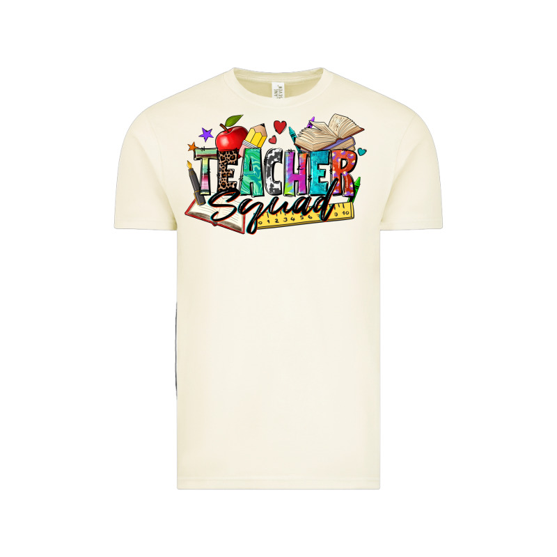 Teacher Squad Vintage Tee by Zillion Design Studio | Teevron