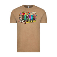 Vintage Coffee teacher squad Vintage Tee - Zillion Design Studio