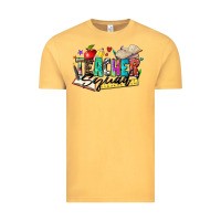 Vintage Mustard teacher squad Vintage Tee - Zillion Design Studio