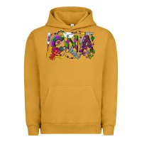 Pigment Peanut Butter CNA Certified Nursing Assistant Mardi Gras Urban Hoodie - LillyAllenDesigns