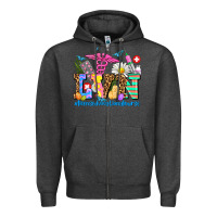 Charcoal Heather easter lvn licensed vocational nurse Zipper Hoodie - AdoDesignShop