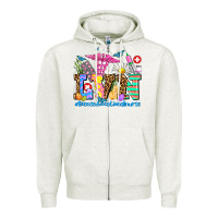 Oatmeal Heather easter lvn licensed vocational nurse Zipper Hoodie - AdoDesignShop
