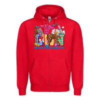 Red easter lvn licensed vocational nurse Zipper Hoodie - AdoDesignShop