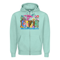 Seafoam easter lvn licensed vocational nurse Zipper Hoodie - AdoDesignShop
