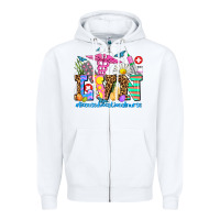White easter lvn licensed vocational nurse Zipper Hoodie - AdoDesignShop