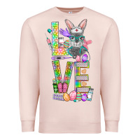 Pale Pink love easter nurse Premium Sweatshirt - NancyCooperArtShop
