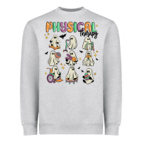 Heather Grey physical therapy Heavyweight Sweatshirt - MaliasSmallBusiness