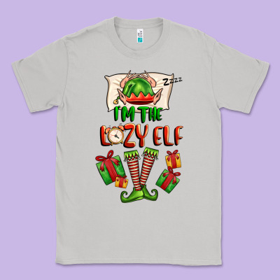 Im The Lazy Elf Classic Tee Designed By Fadigitalartstudio
