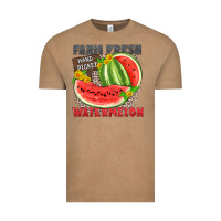 Vintage Coffee farm fresh watermelon Vintage Tee - Zillion Design Studio