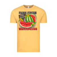 Vintage Mustard farm fresh watermelon Vintage Tee - Zillion Design Studio