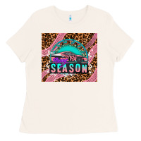 Bone pink racing car Ladies Tee - AdoDesignShop