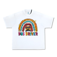 White bus driver Urban Heavy Tee - texasbilliewilder