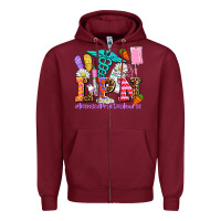 Burgundy easter lpn licensed practical nurse Zipper Hoodie - AdoDesignShop