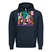 Navy easter lpn licensed practical nurse Zipper Hoodie - AdoDesignShop