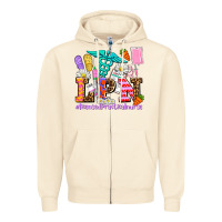 Sandshell easter lpn licensed practical nurse Zipper Hoodie - AdoDesignShop