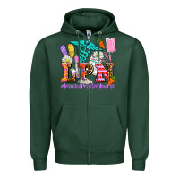 Sports Green easter lpn licensed practical nurse Zipper Hoodie - AdoDesignShop