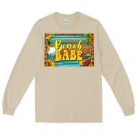 Mushroom beach babe skinny metal can holder Long Sleeve Tee - HRA Design Shop