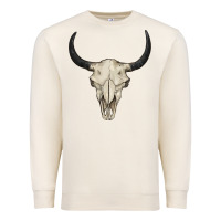 Sandshell bull skull Premium Sweatshirt - BarkalooDesign