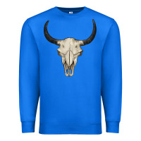 Bull Skull Premium Sweatshirt | Teevron