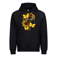 Black Western Faith Urban Hoodie - LillyAllenDesigns