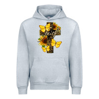 Heather Grey Western Faith Urban Hoodie - LillyAllenDesigns