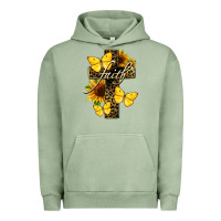Pigment Oil Green Western Faith Urban Hoodie - LillyAllenDesigns