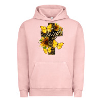 Pigment Salmon Western Faith Urban Hoodie - LillyAllenDesigns