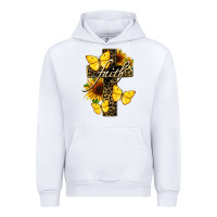 White Western Faith Urban Hoodie - LillyAllenDesigns