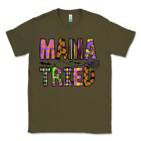 Army Green Mama Tried Classic Tee - CowhideDigitalArt
