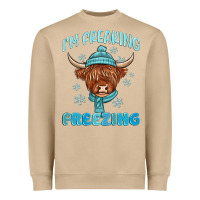 Mushroom i'm freaking freezing Heavyweight Sweatshirt - MaliasSmallBusiness