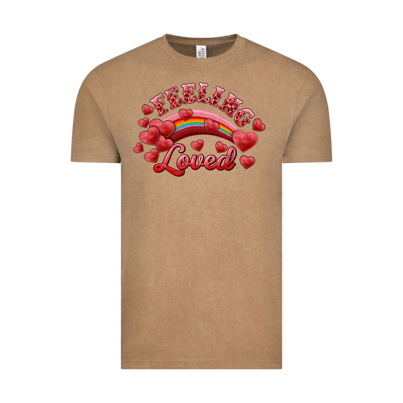 Feeling Loved Valentine's Day Vintage Tee by RanaPortraitStore | Teevron