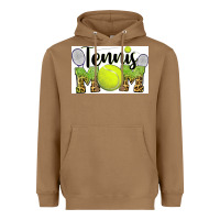 Toasted Coconut tennis mom Heavyweight Hoodie - BarkalooDesign