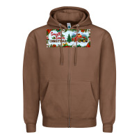 Chestnut small town christmas Zipper Hoodie - BundleAndBundleShop