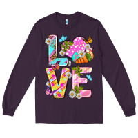 Plum Love Easter Long Sleeve Tee - Neo Western