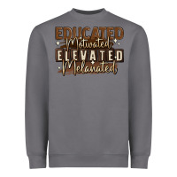 Storm educated motivated elevated melanated Heavyweight Sweatshirt - MaliasSmallBusiness