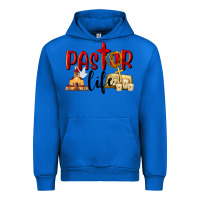 Cobalt Pastor Life Urban Hoodie - LillyAllenDesigns