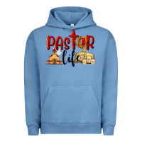 Pigment Pebble Blue Pastor Life Urban Hoodie - LillyAllenDesigns
