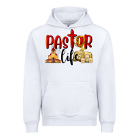 White Pastor Life Urban Hoodie - LillyAllenDesigns