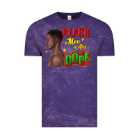 Cloud Purple black men are dope black man Vintage Tee - texasbilliewilder