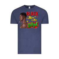 Vintage Denim black men are dope black man Vintage Tee - texasbilliewilder