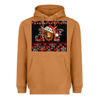 Meerkat joy shaggy cow christmas Heavyweight Hoodie - Jasminsmagicworld
