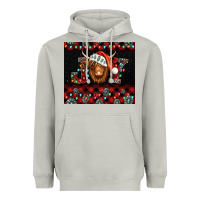 Moon Dust joy shaggy cow christmas Heavyweight Hoodie - Jasminsmagicworld