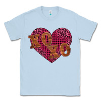 Dusty Blue xoxo Classic Tee - BarkalooDesign